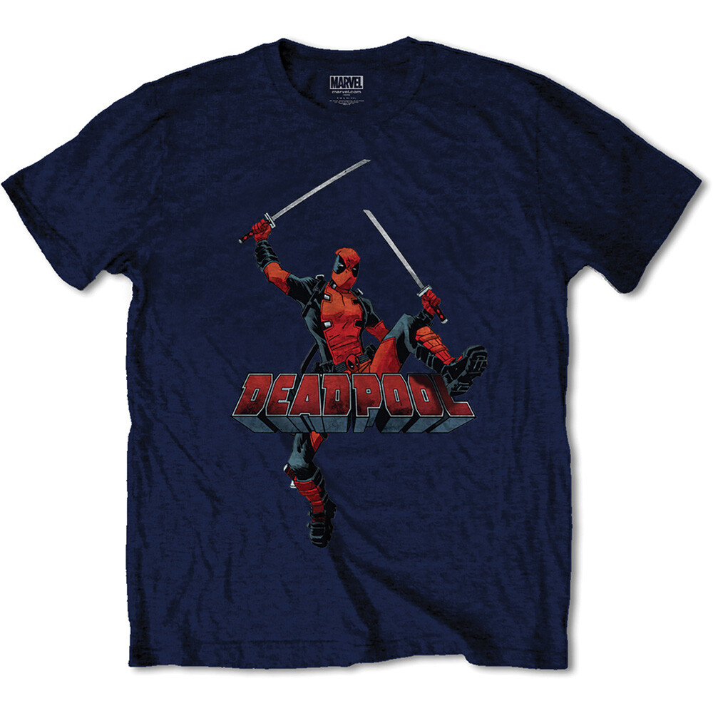 Marvel Deadpool Logo Jump Clothes And Accessories For Merchandise Fans