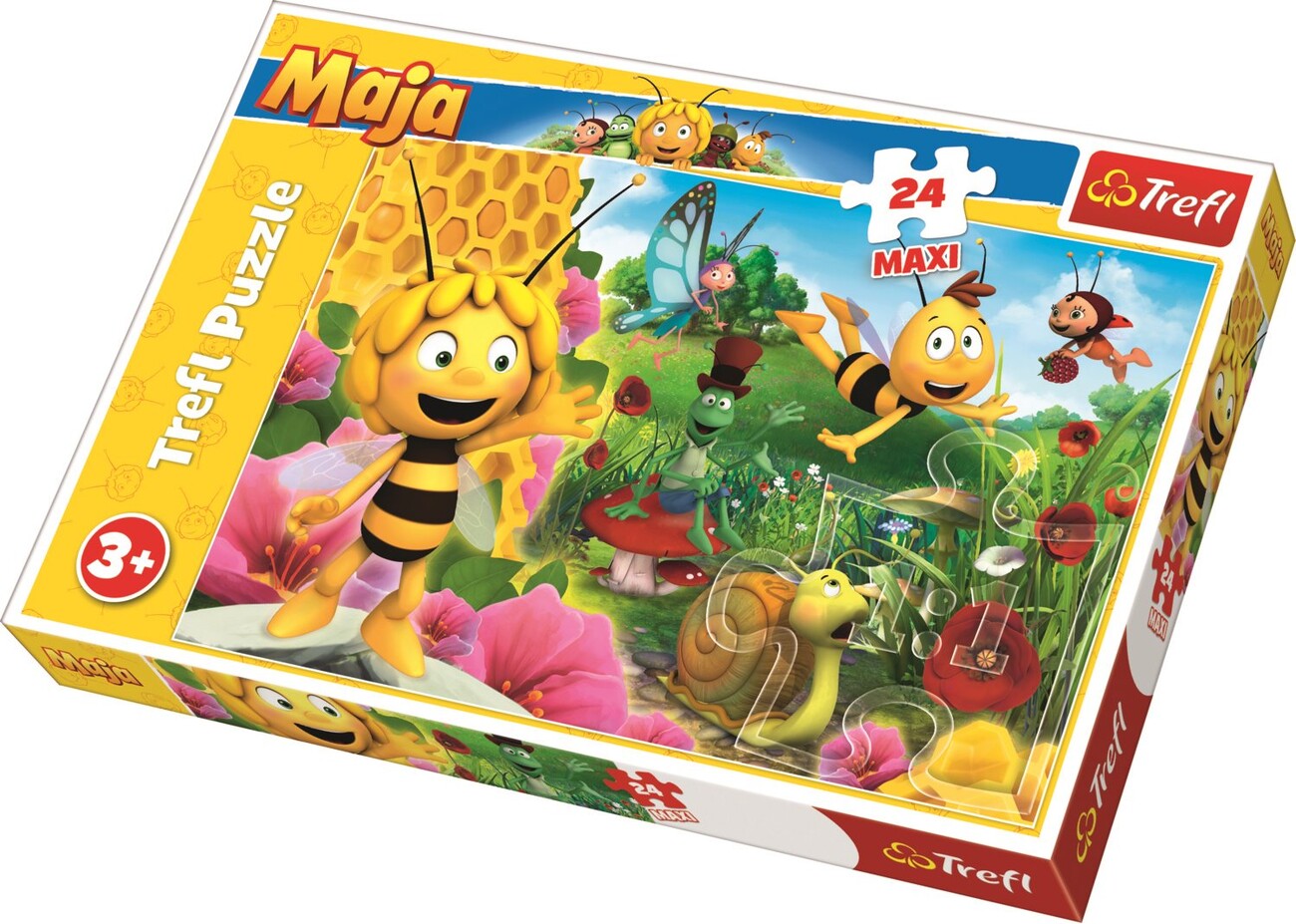 Ravensburger Puzzle - Little Maya the Bee, 2x24 Pieces - Playpolis
