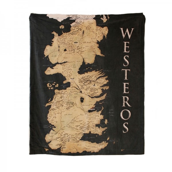 Blanket Game of Thrones Westeros Map Tips for original gifts