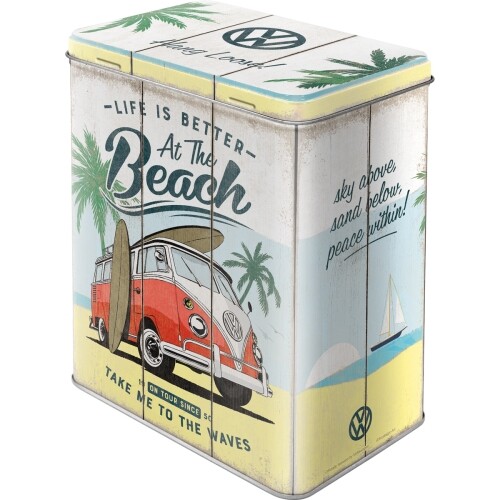 Boîte de conserve Volkswagen VW Bulli - Beach | Tips for original gifts