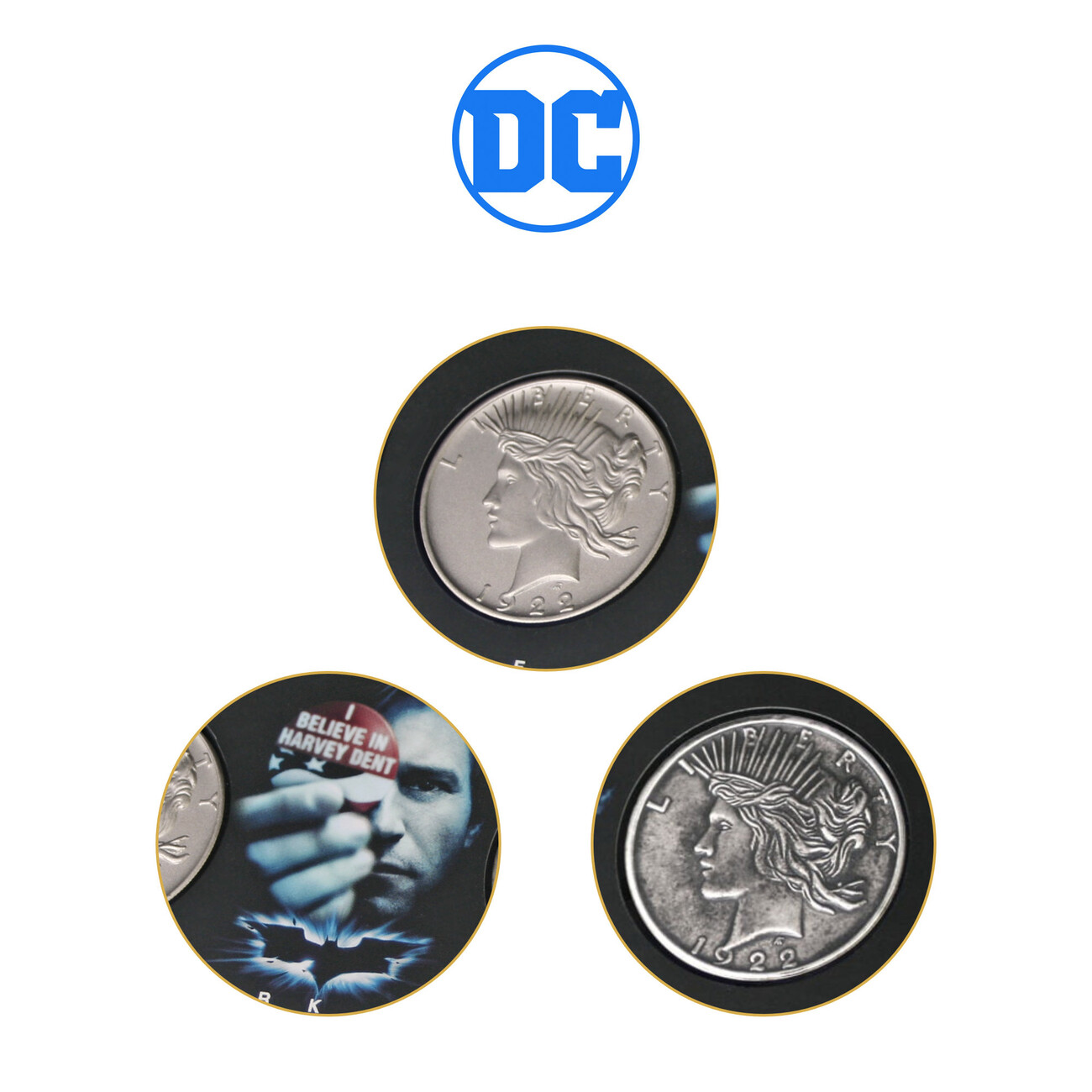 Moeda de colecionador Batman -Harvey Dent & Two-Face Coins | Tips for  original gifts