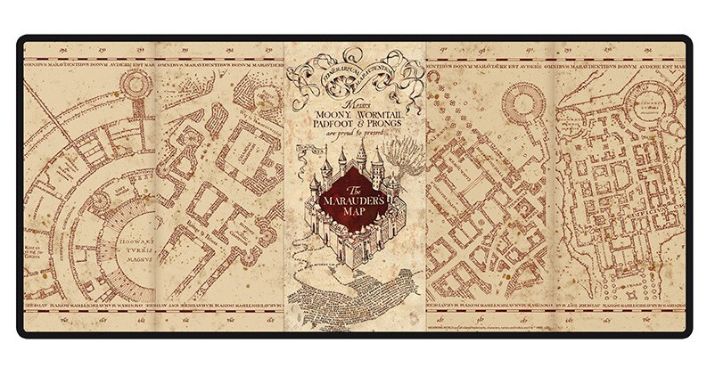 podmeta-za-mi-harry-potter-the-marauder-s-map-tips-for-original-gifts for Free Printable Harry Potter Marauders Map Podmetač za miš Harry Potter - The marauder's Map | Tips for original gifts for Free Printable Harry Potter Marauders Map