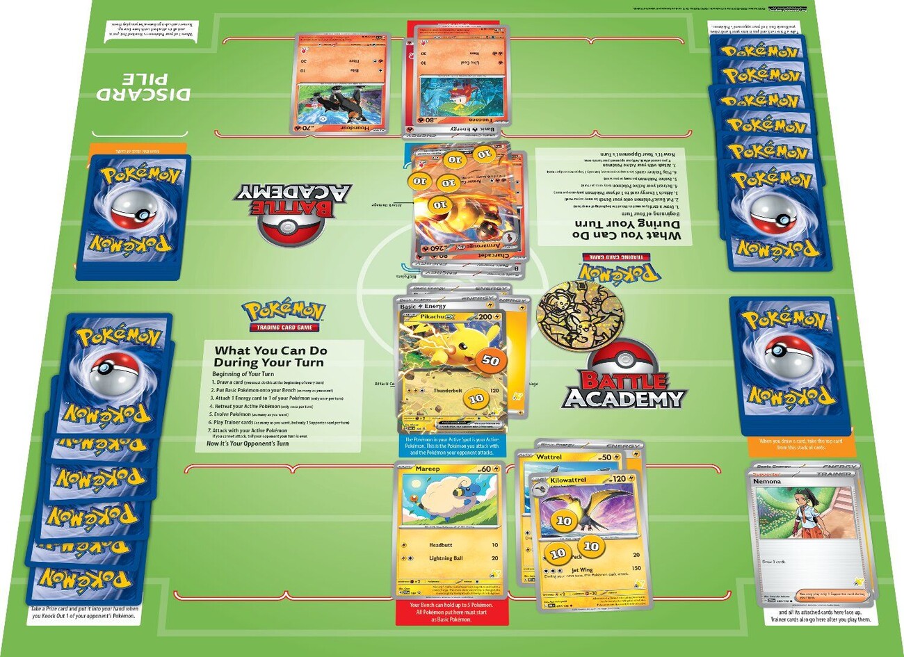 pokemon battle academy 2024 card list Pokemon Mewtwo Battle Academy Deck - Ready to Play, Includes Mewtwo GX,  Mew, Espeon, Snorlax & Psychic Energy Cards main image 1