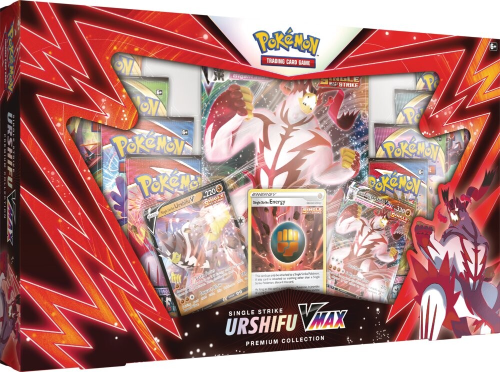 pokemon card packs vmax Pokemon Meowth VMAX Special Collection Box main image 1