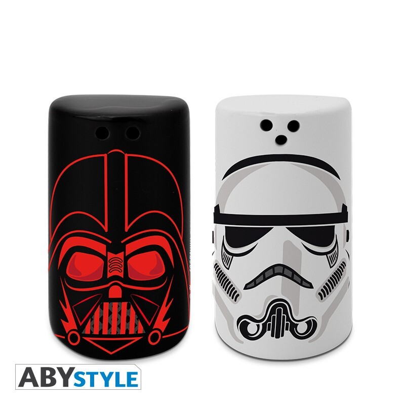 Star Wars Darth Vader and Stormtrooper Salt and Pepper Shakers