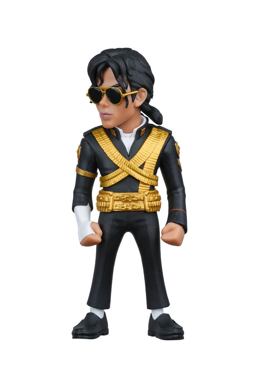 Figurine MINIX Music 12 cm: Michael Jackson - Gold History 1/10k