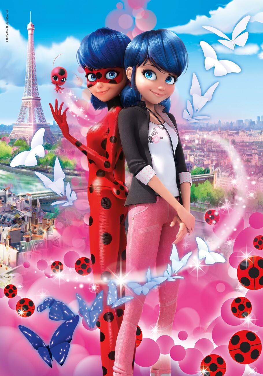 Quadro Miraculous - Pôster e Tela Pintura Filmes e Séries