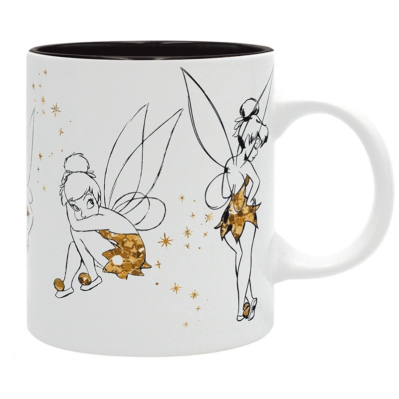 Disney Tinkerbell Moods Ceramic Mug Cup Brand New Licensed 