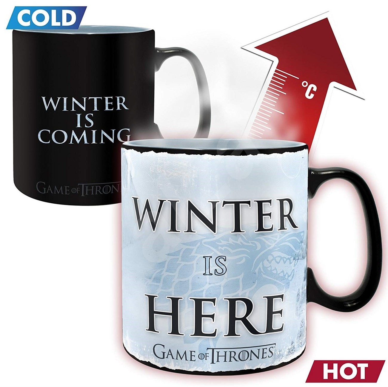 Game Of Thrones Taza Winter is Here/Daenerys Targaryen 