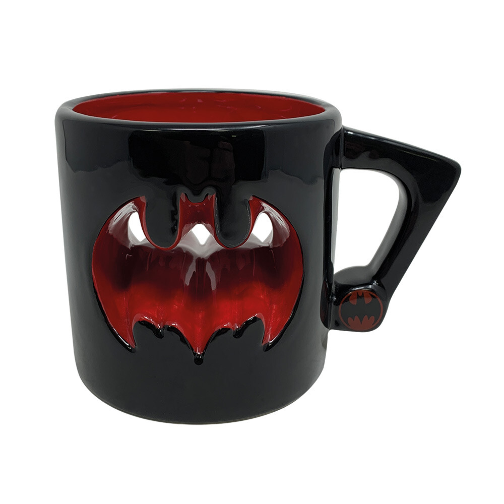 Mug The Batman - Red Symbol | Tips for original gifts