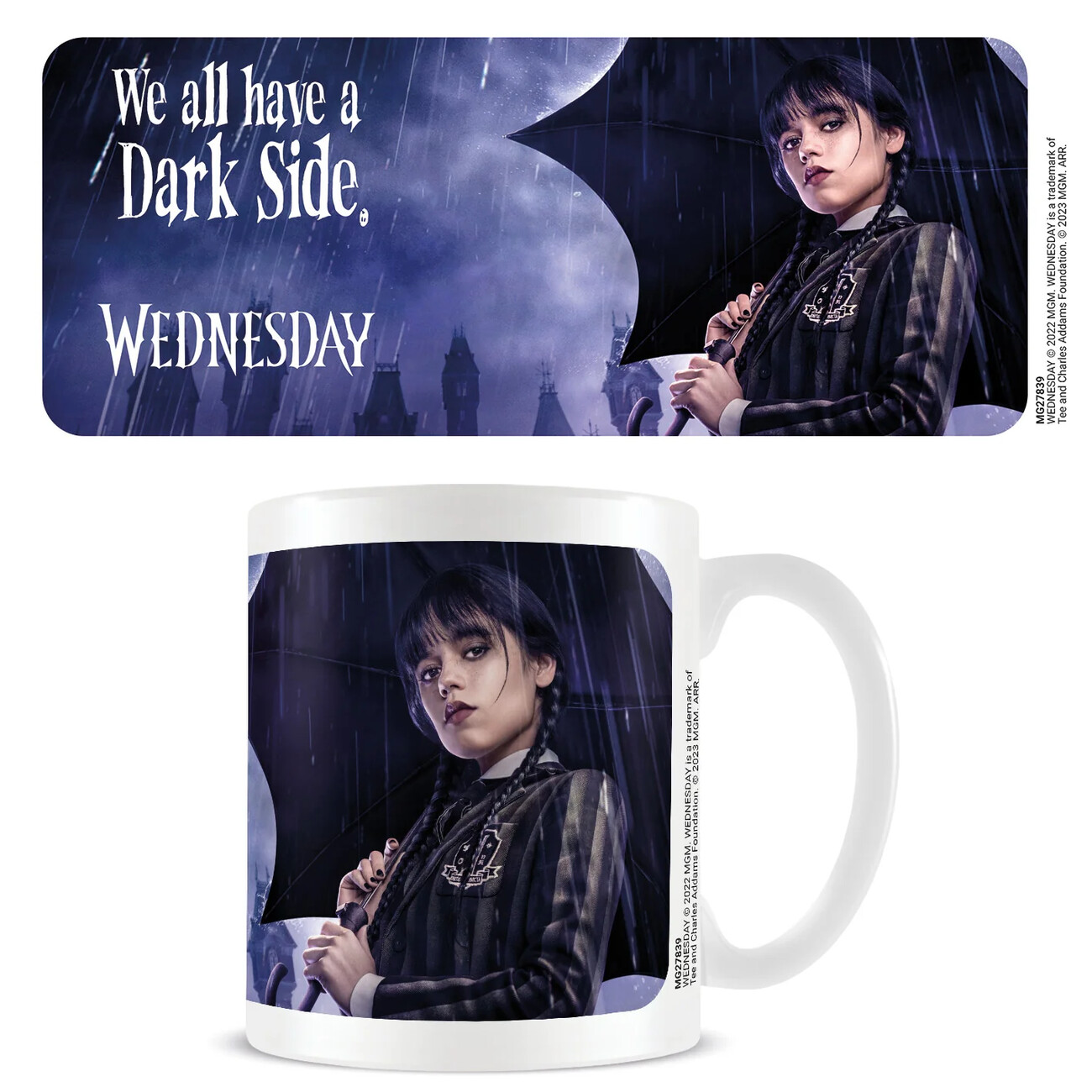 Wednesday Addams Coffee Glass Tumbler