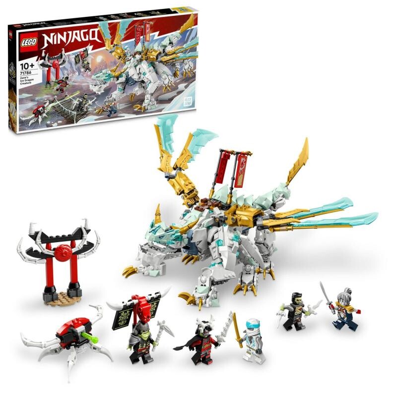 LEGO Ninjago - Zane's Ice Dragon Creature 71786 | Плакати
