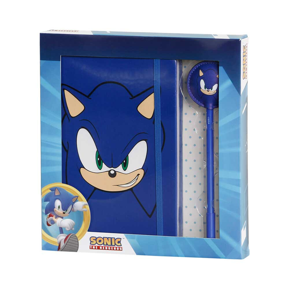 Notebook, diary Sonic | Tips for original gifts