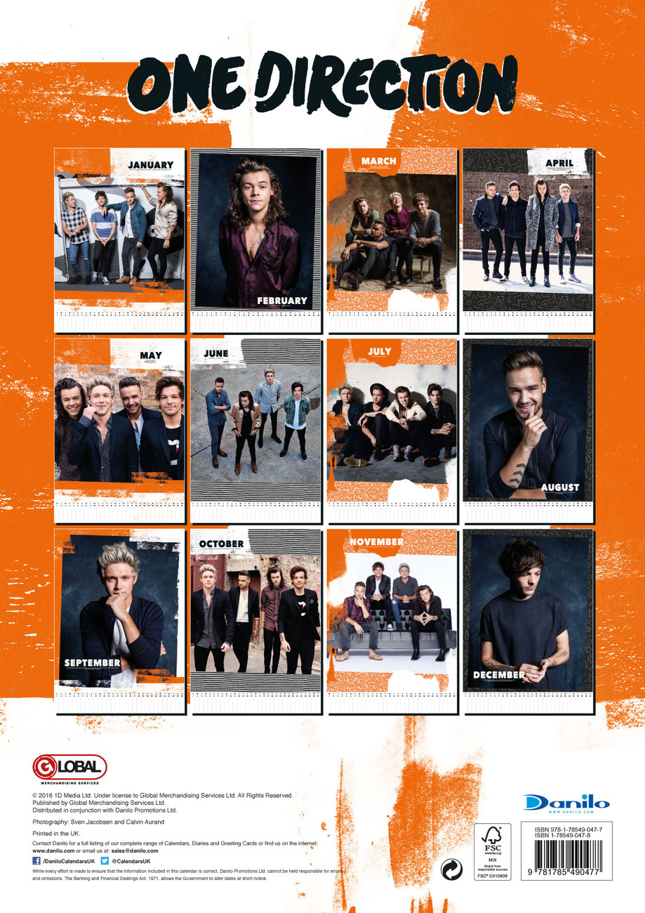 One Direction Kalender 2021 Kalender Feb 2021