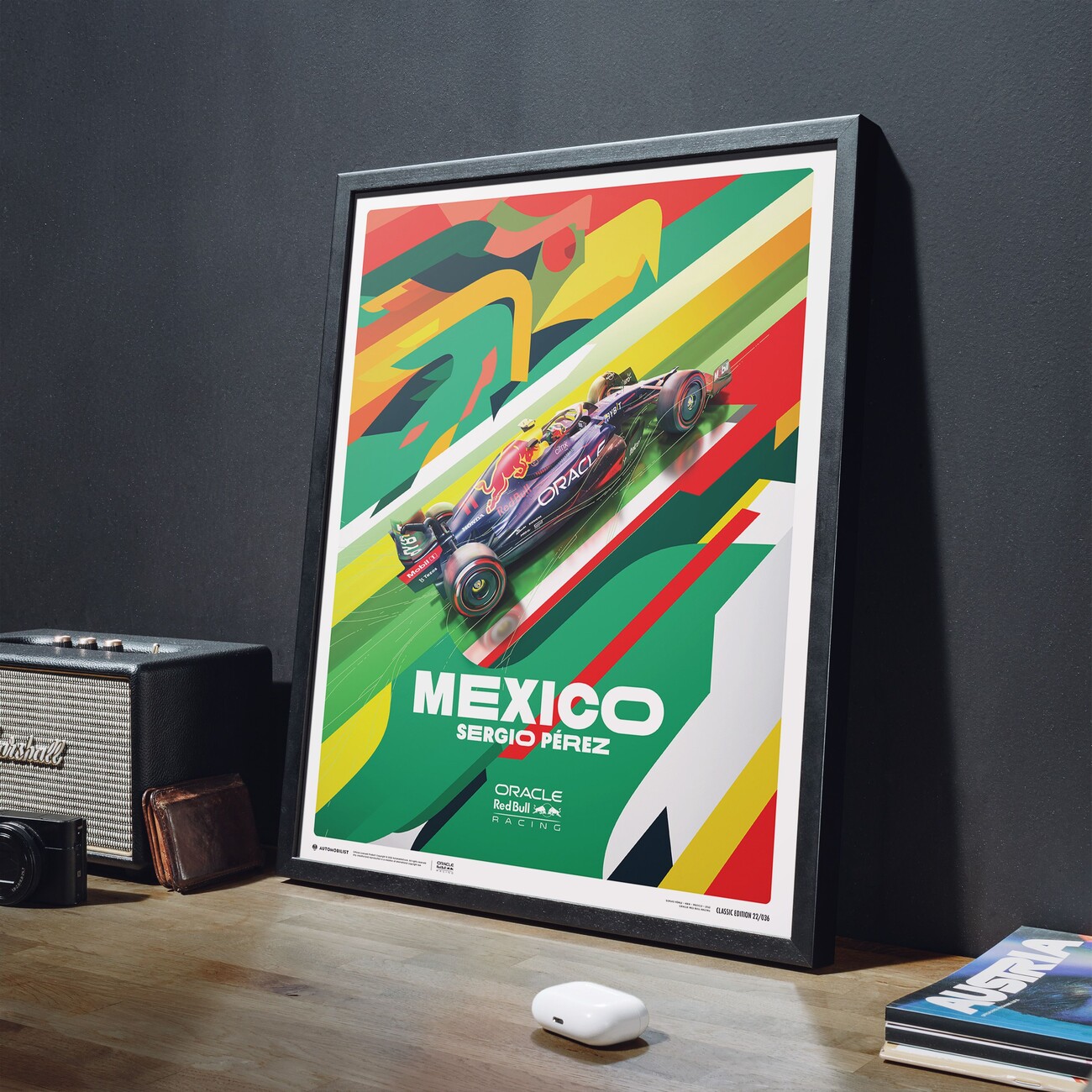 Art Print Oracle Red Bull Racing - Sergio Perez - Mexican GP | Posters ...