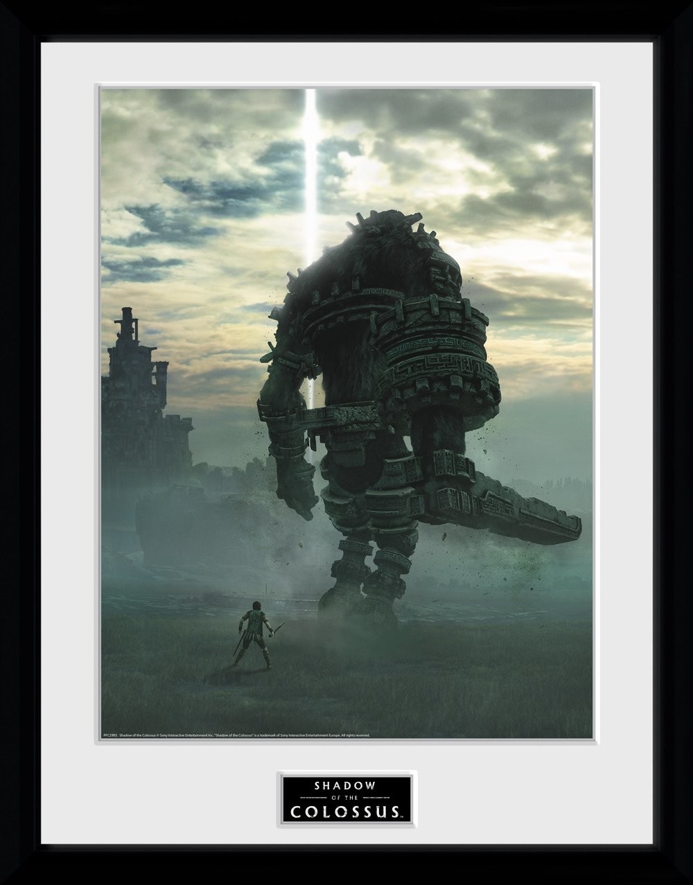 Poster Art Shadow of The Colossus Extra Large Poster The Last Guardian Wall...