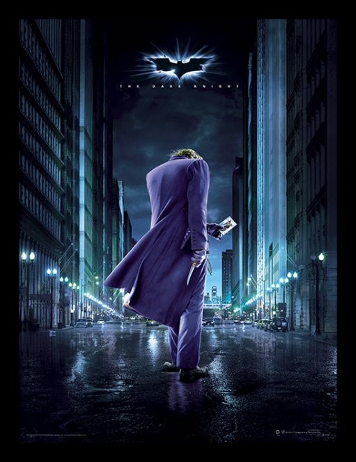 joker the dark knight poster