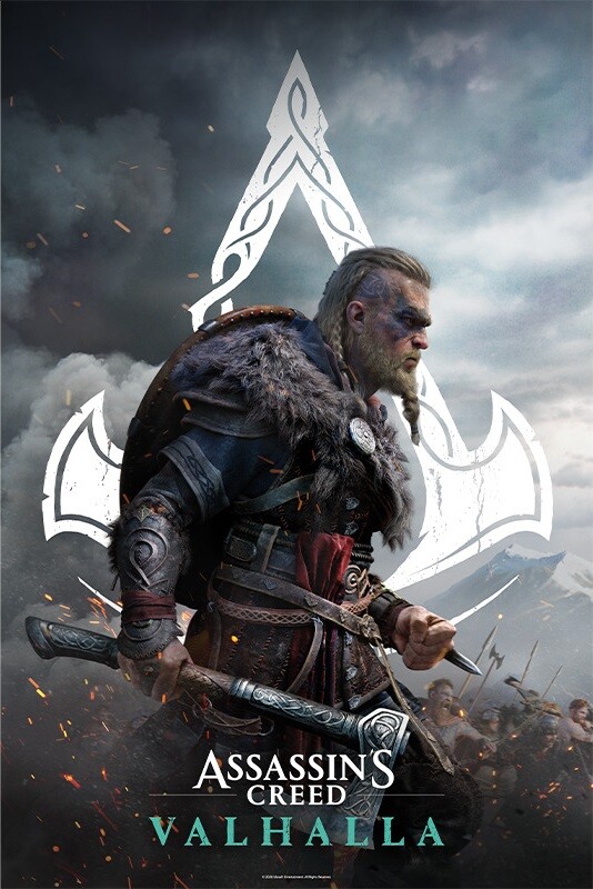 Poster Assassin\'s Creed: Valhalla - Eivor | Wall Art, Gifts & Merchandise