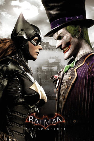 Poster Batman Arkham Knight - Batgirl and Joker | Wall Art, Gifts &  Merchandise | Europosters