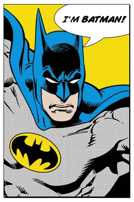 Poster BATMAN - i'm batman | Wall Art, Gifts & Merchandise | Europosters