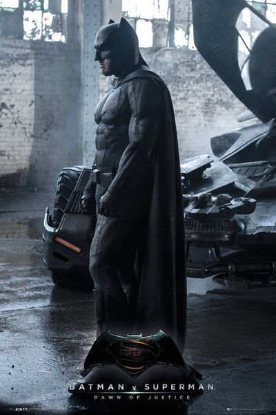 Poster Batman v Superman: Dawn of Justice - Batman | Wall Art, Gifts &  Merchandise | Europosters
