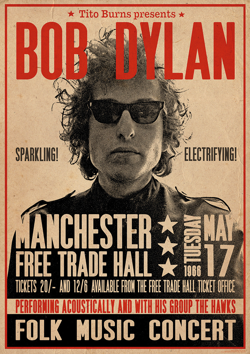 kun lindre forræder Poster Bob Dylan - Poster | Wall Art, Gifts & Merchandise | Abposters.com
