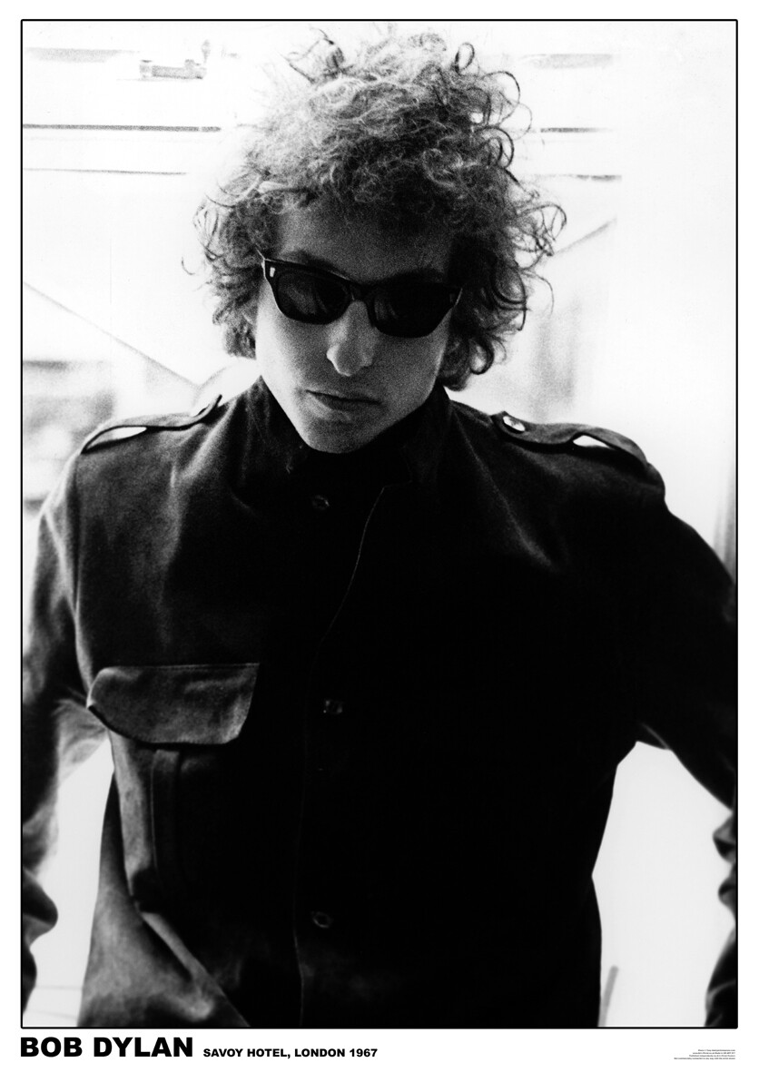 Poesi Født dragt Poster Bob Dylan - Savoy Hotel 1967 | Wall Art, Gifts & Merchandise |  Abposters.com