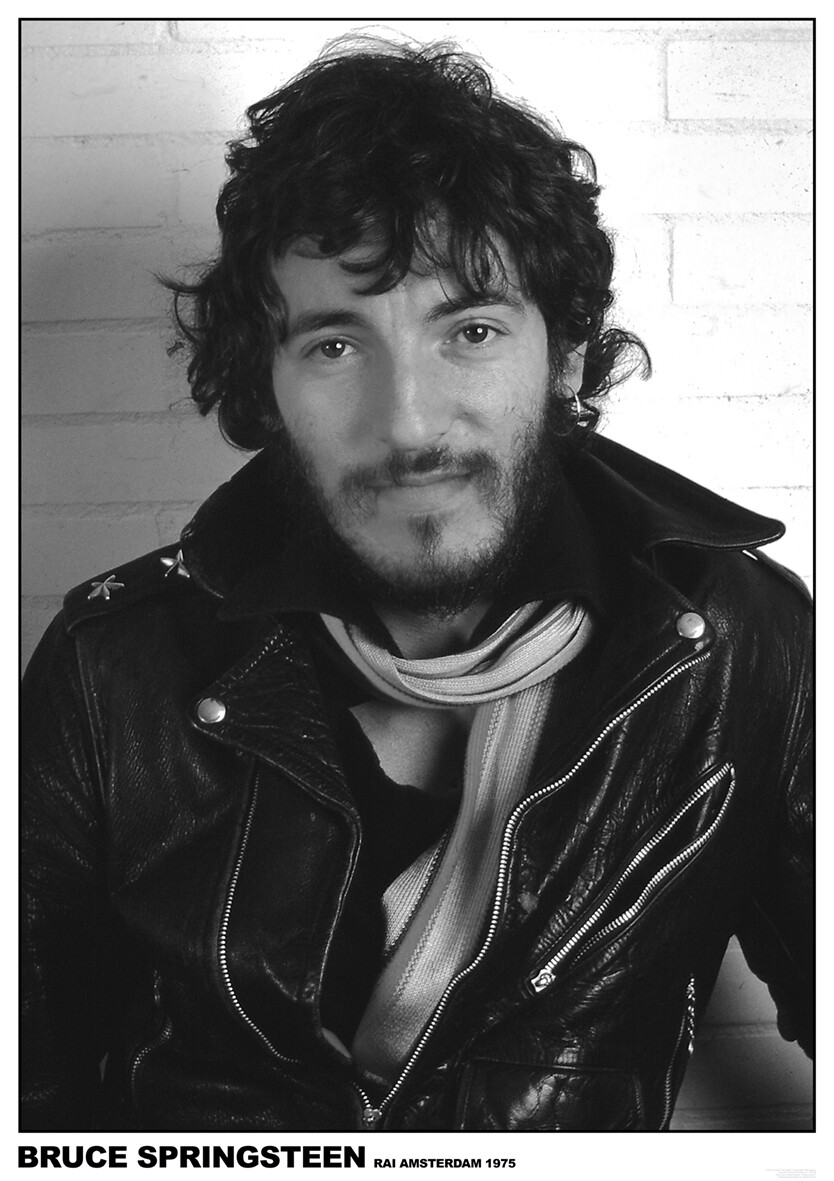 Bonde Vær stille Som Poster Bruce Springsteen - Rai Amsterdam 1975 | Wall Art, Gifts &  Merchandise | Abposters.com