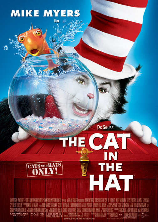 Poster CAT IN THE HAT - one sheet | Wall Art, Gifts & Merchandise ...