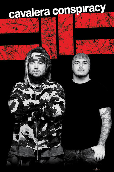 Poster Cavalera conspiracy – brothers
