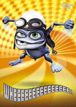 Poster Crazy Frog - Black, Wall Art, Gifts & Merchandise