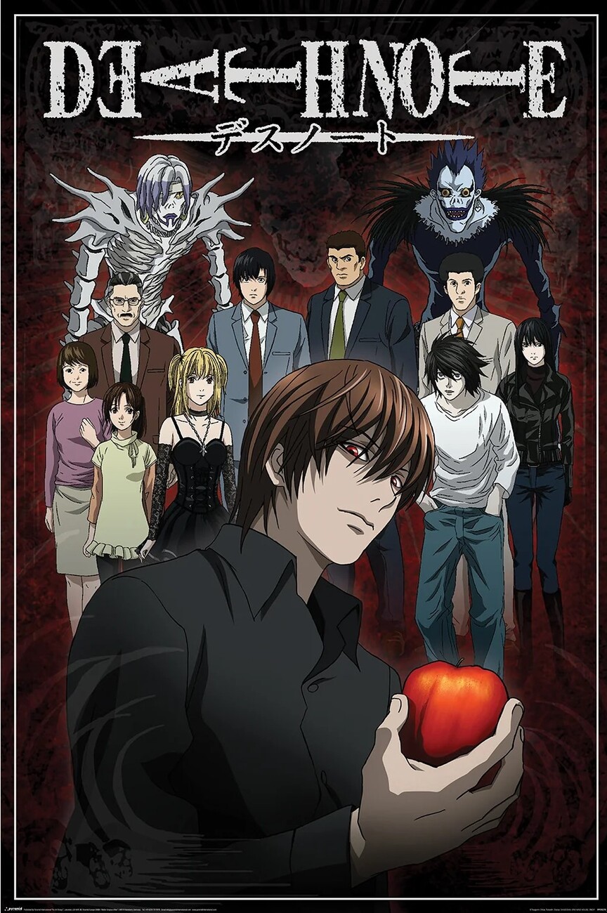 Poster Death Note - Fate Connects Us | Wall Art | 3+1 FREE | Europosters