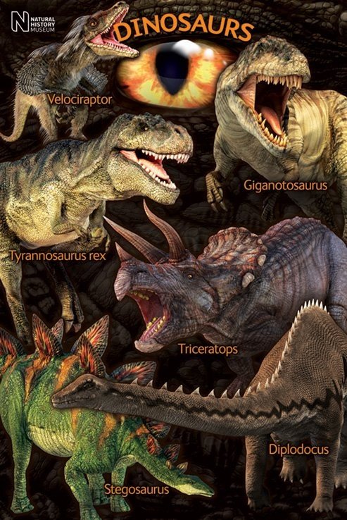 Poster Dinosaurs, Wall Art, Gifts & Merchandise