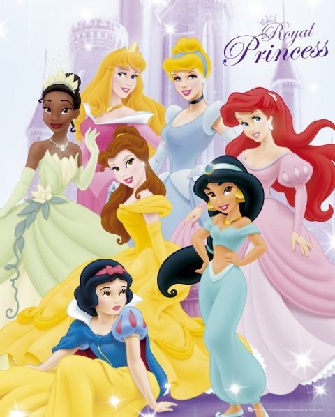 Poster DISNEY PRINCESS 7 | Wall Art, Gifts & Merchandise | Europosters