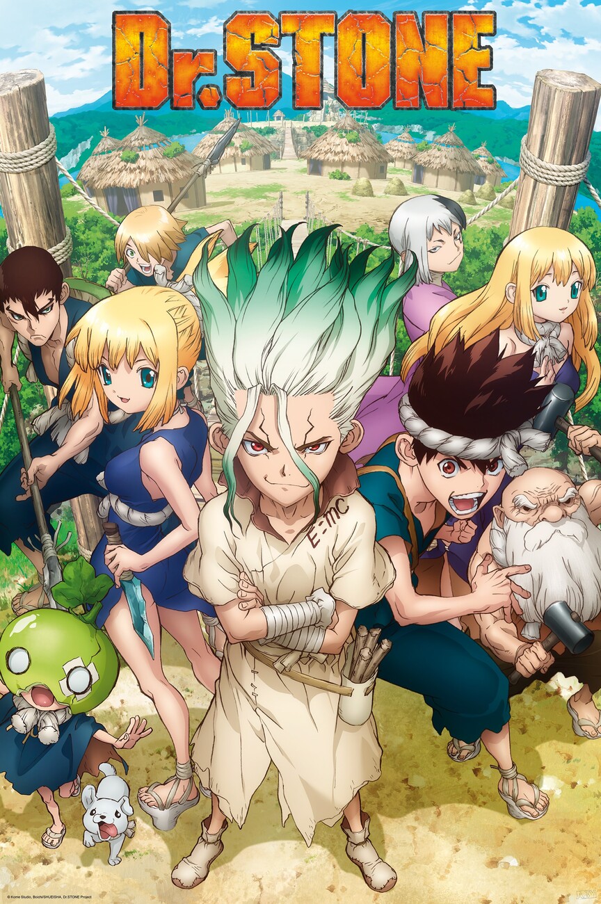 Manga-Mafia.de - Dr. Stone - Group & Artwork - Chibi Poster-Set