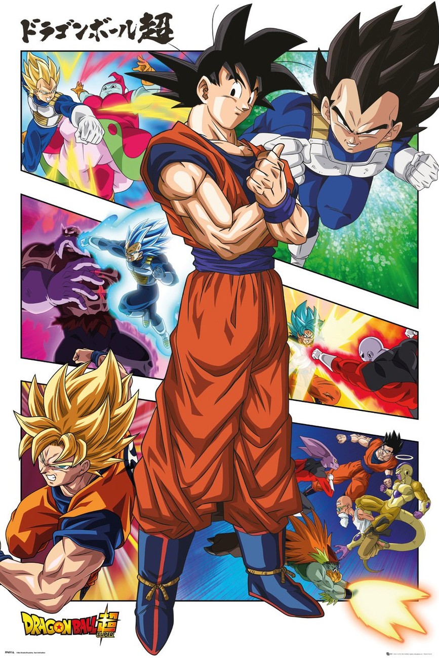 Dragon Ball Panels Poster All Posters In One Place 3 1 Free
