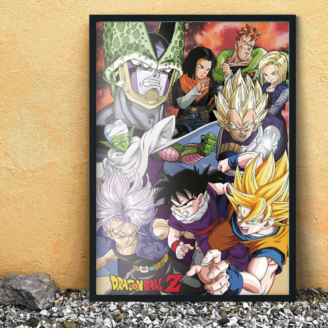 Poster Dragon Ball Z Cell Saga Wall Art Gifts Merchandise Abposters Com