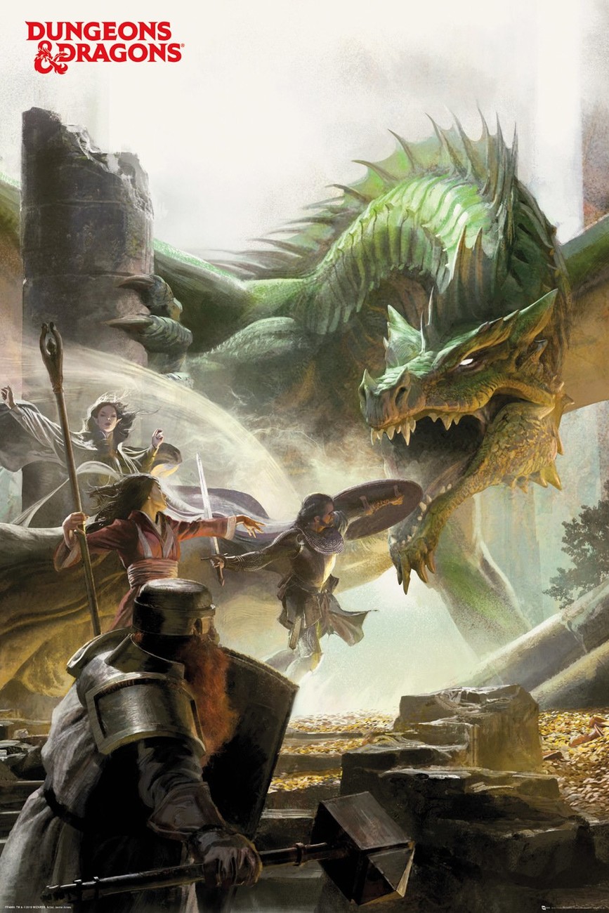 Poster Dungeons & Dragons - Adventure, Wall Art, Gifts & Merchandise