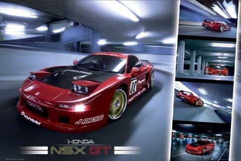 Poster Easton - honda nsx gt