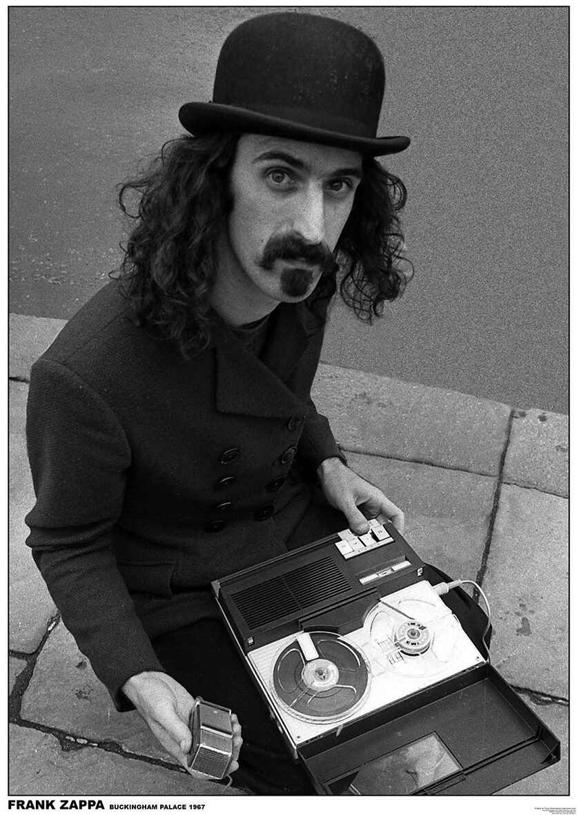Poster Frank Zappa - Buckingham Palace