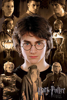Poster HARRY POTTER 4 - montage  Wall Art, Gifts & Merchandise