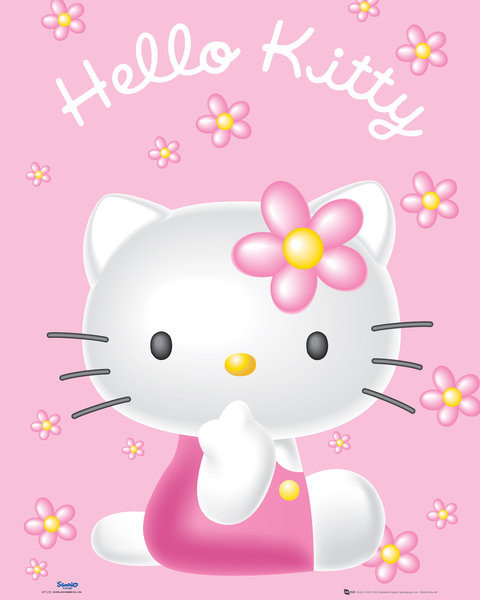  Hello  Kitty  Pink  Poster Sold at Europosters