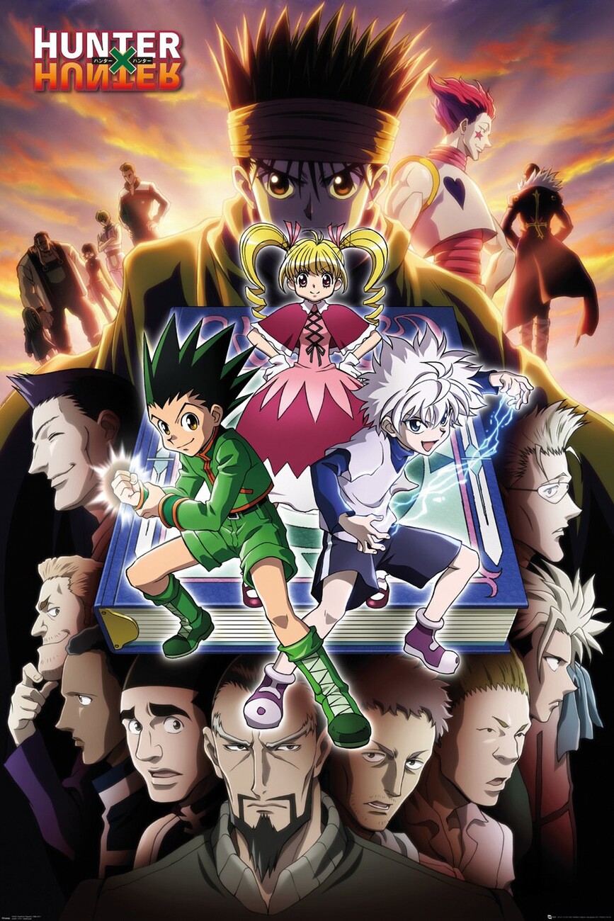 Hunter X Hunter Book Key Art Poster All Posters In One Place 3 1 Free