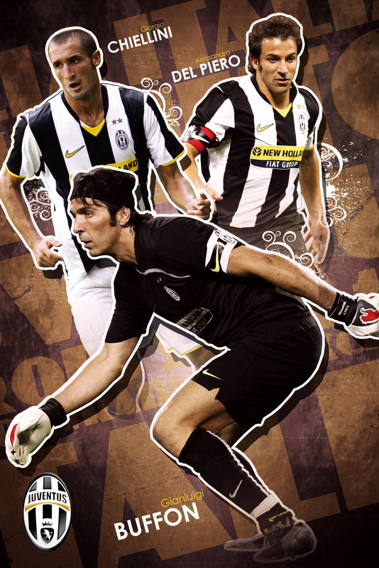 Poster Juventus - trio 09