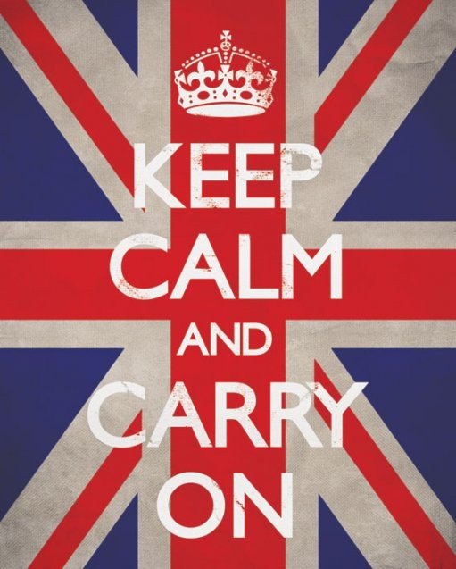 Keep Calm Carry On Union Poster Sold At Abposters Com