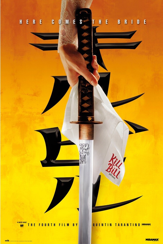 hage plisseret dyb Poster Kill Bill - Katana | Wall Art, Gifts & Merchandise | Abposters.com