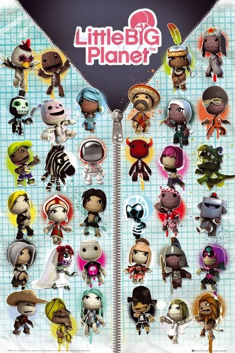 Poster Little big planet - compilation | Wall Art, Gifts & Merchandise |  Europosters