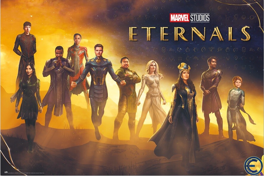 Poster Marvel - The Eternals | Wall Art, Gifts & Merchandise | Europosters