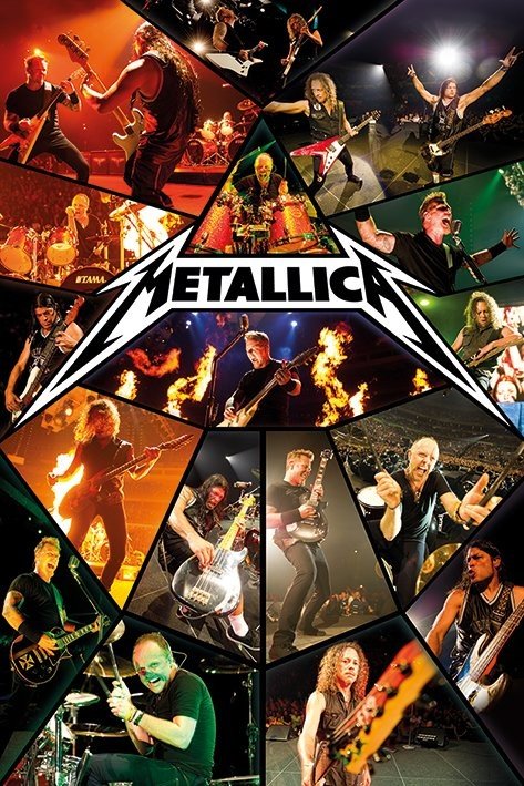 Footpad vogn føderation Poster Metallica - live | Wall Art, Gifts & Merchandise | Abposters.com