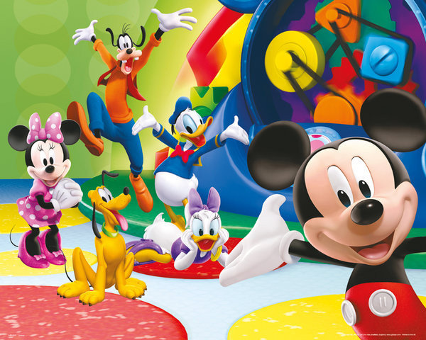 Verlaten hulp Onhandig Poster Mickey Mouse clubhouse | Wall Art, Gifts & Merchandise |  Abposters.com